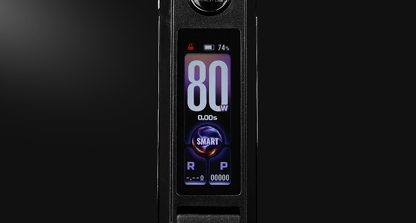 L'écran de la Drag 6 par Voopoo